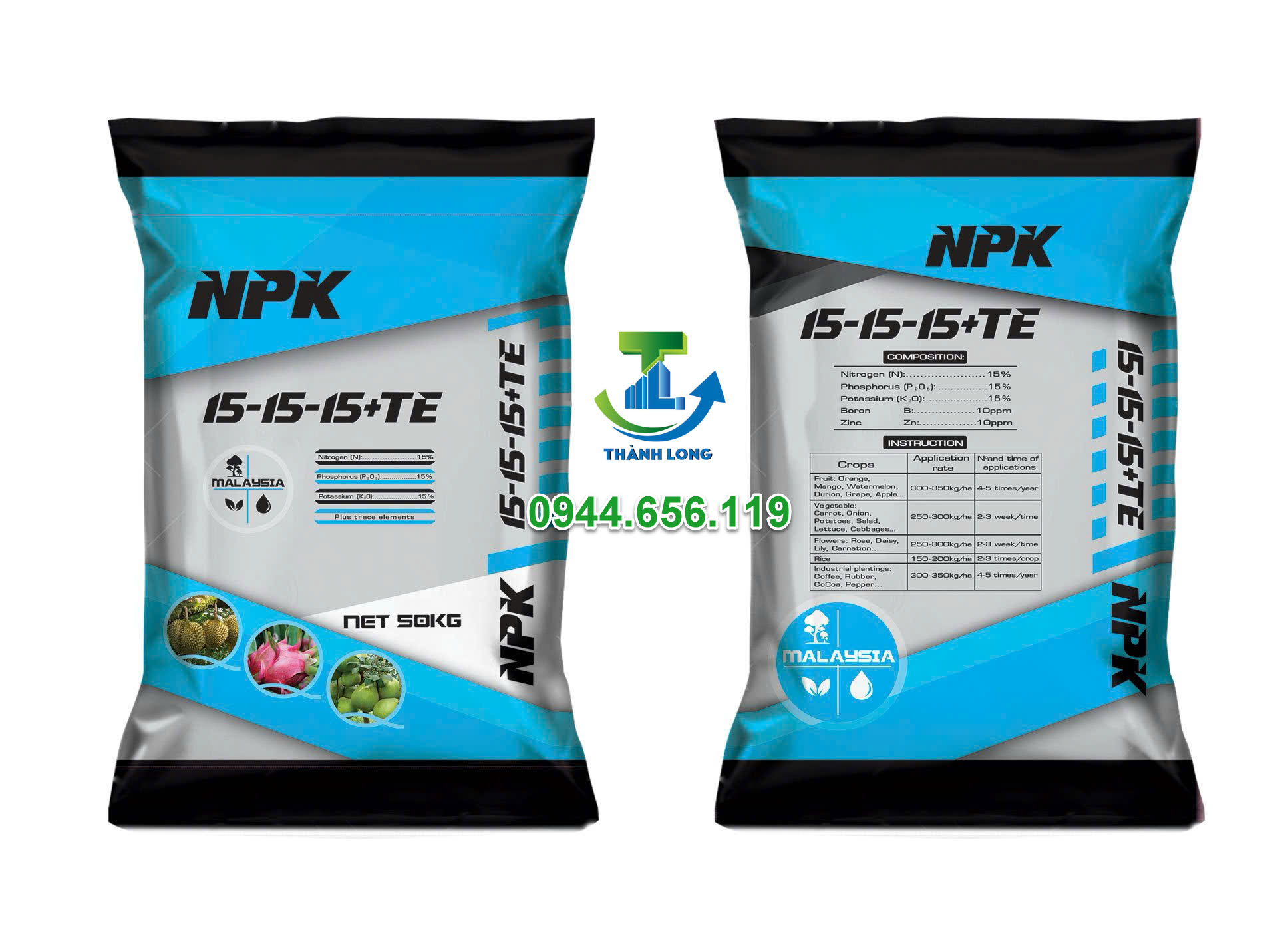 Bao phân bón PP ghép màng phức hợp